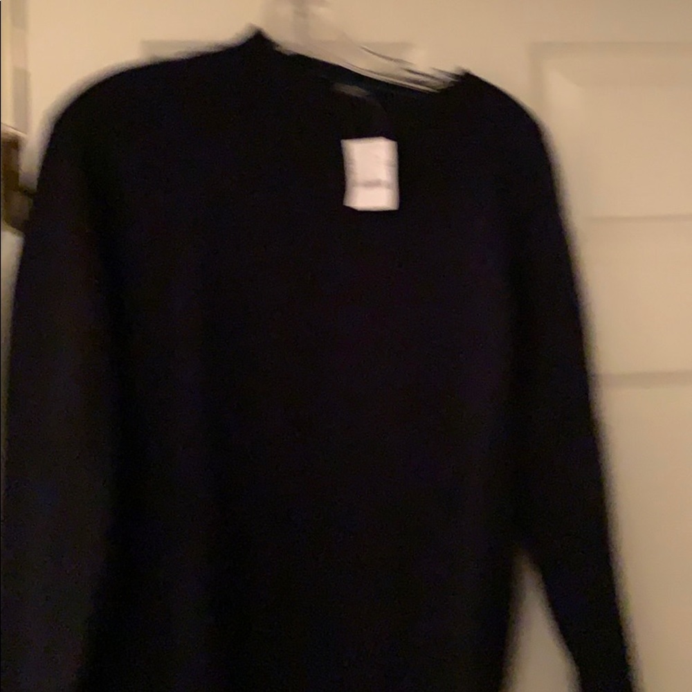 Men’s Navy Wool Sweater